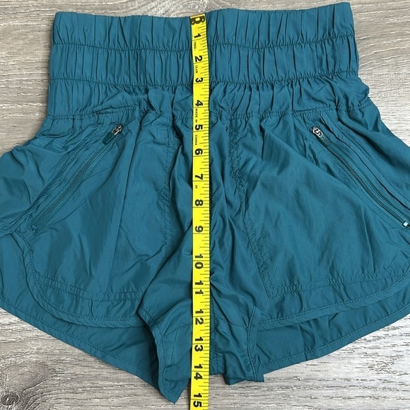NEW Free People Movement The Way Home Shorts in Teal Women’s Sz XS - Picture 10 of 10